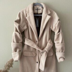 Maniere De Voir Brand New Wood Coat
